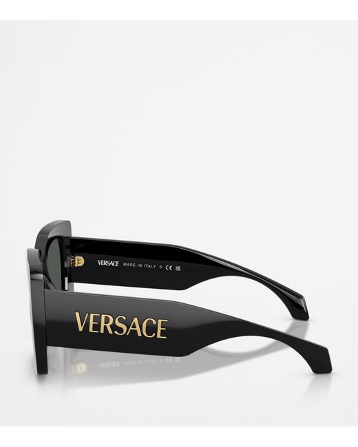 Versace Black Square Sunglasses