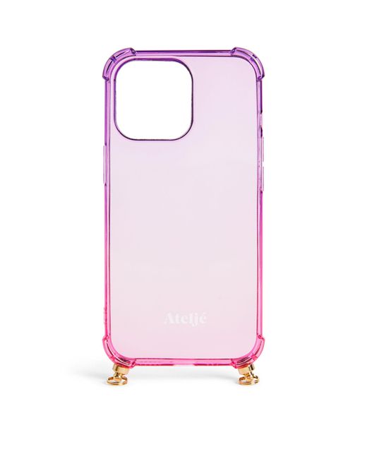 Atelje71 Pink Recycled Mystique Iphone 14 Pro Max Case