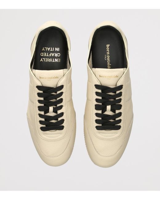 Born Outside Natural Leather Tempo Sneakers for men