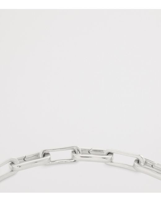 Monica Vinader Metallic Sterling Alta Charm Bracelet