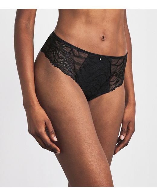 Fantasie Black Cesile Brazilian Briefs