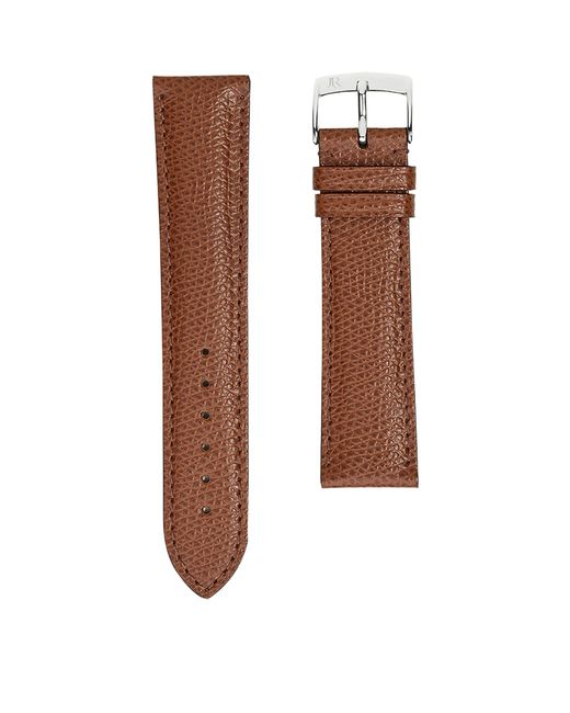 Jean Rousseau Brown Leather Classic 3.5 Watch Strap (14mm)