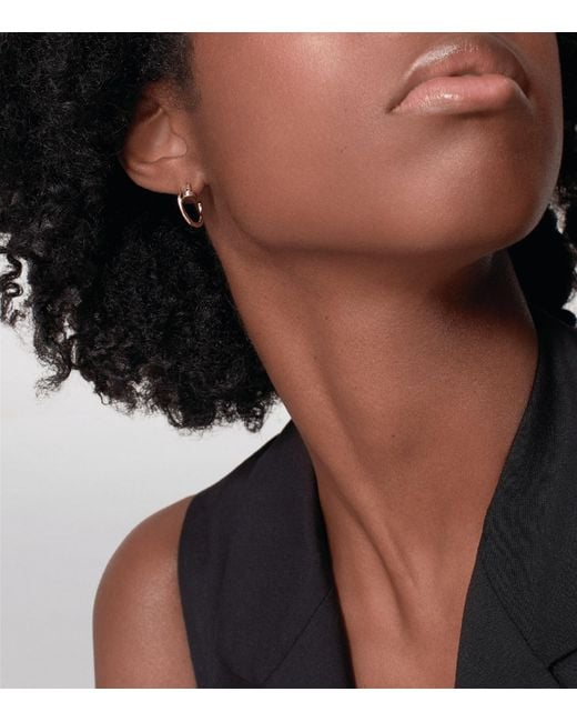 Cartier Metallic Juste Un Clou Hoop Earrings