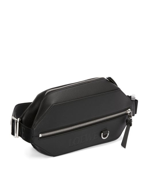 Loewe Leather Convertible Belt Bag in Black for Men Lyst UK