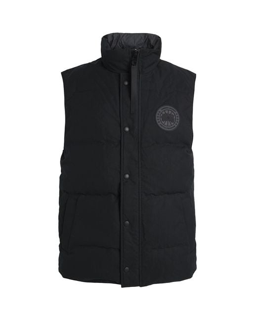 Canada Goose Black Garson Puffer Gilet for men