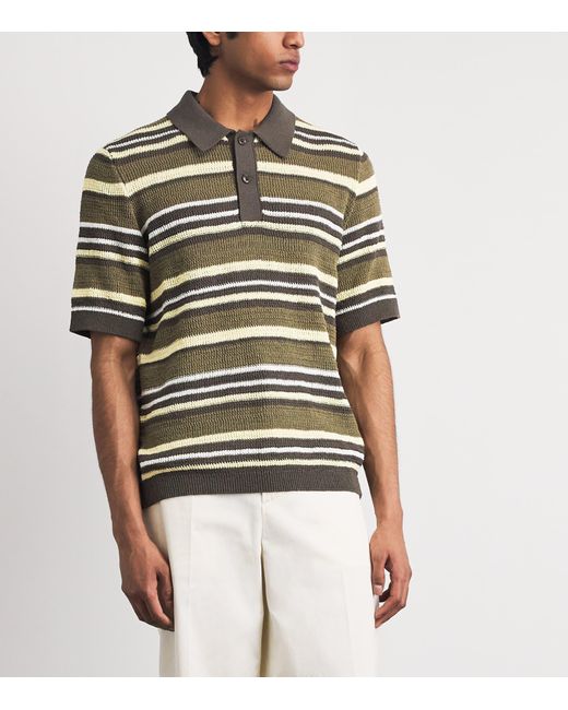 Samsøe & Samsøe Multicolor Organic Cotton-Blend Polo Shirt for men