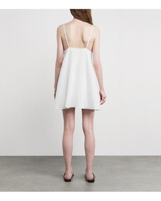 Claudie Pierlot White A-Line Mini Dress