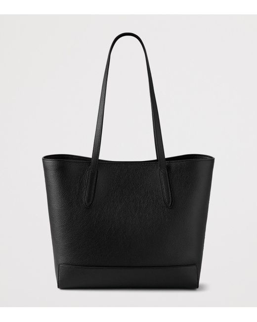 Mulberry Black Leather East West Tote Bag