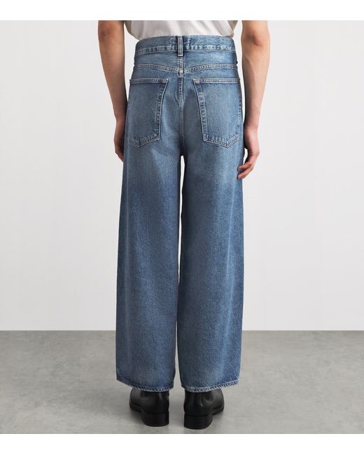 Agolde Blue Deka Wide-Leg Jeans for men