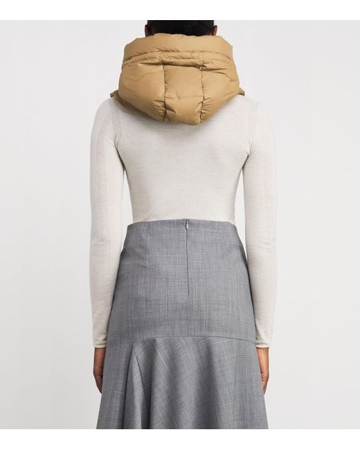 Yves Salomon Natural Down Padded Technical Hood