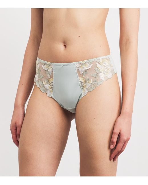 Fantasie White Lace Magdalena Thong Briefs