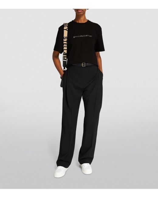 Stella McCartney Black Logo T-Shirt