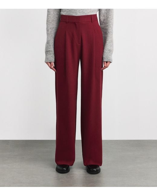 ME+EM Pleated Tailored Trousers