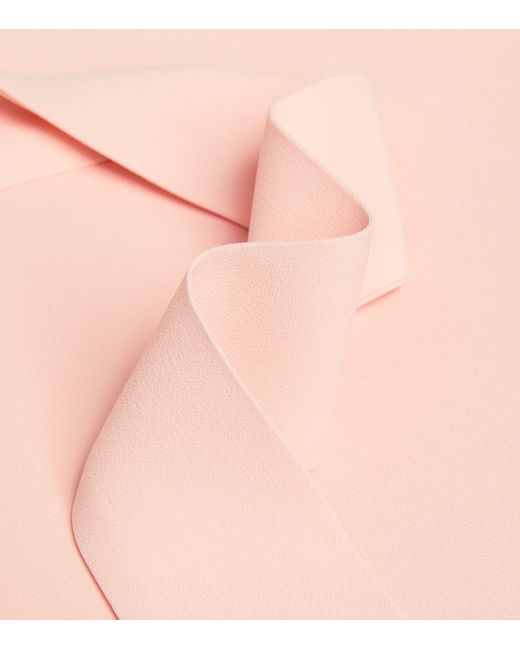 Kiton Pink Pussybow Shirt