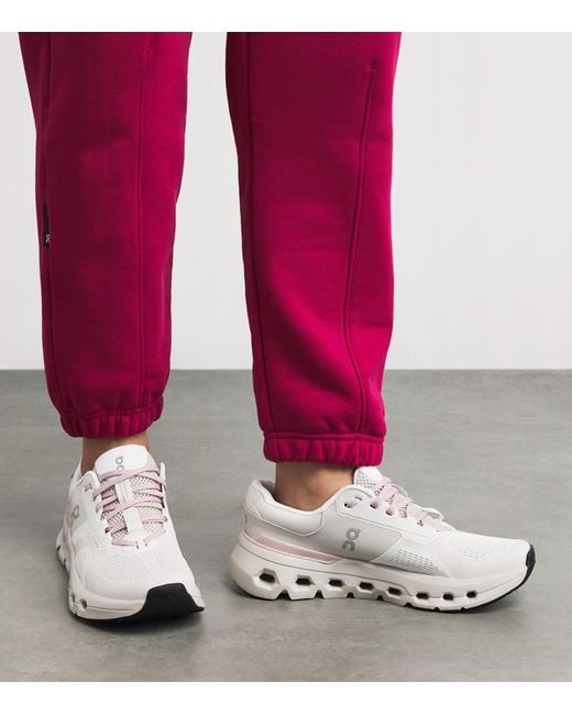 On Shoes White Cloudrunner 2 Trainers