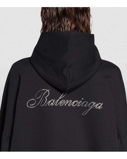 Balenciaga new deals logo hoodie