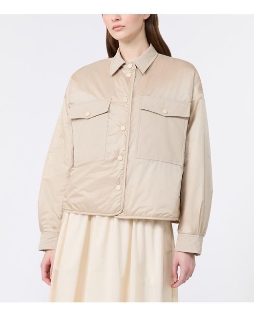 Weekend by Maxmara Natural Quilted Reversible Jacket