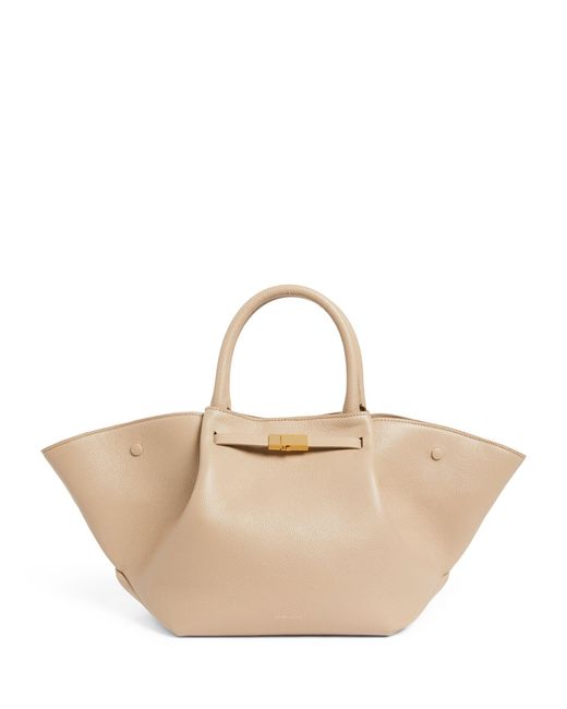 DeMellier London Natural Leather New York Tote Bag