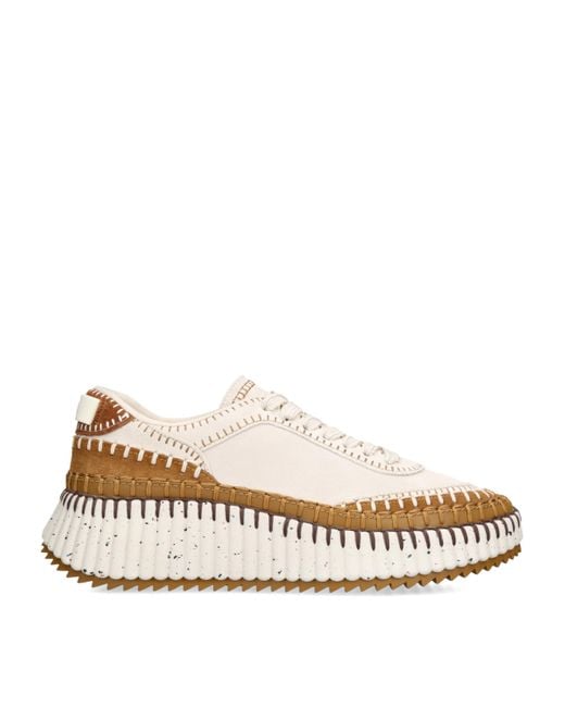 Chloé Natural Nama Sneaker