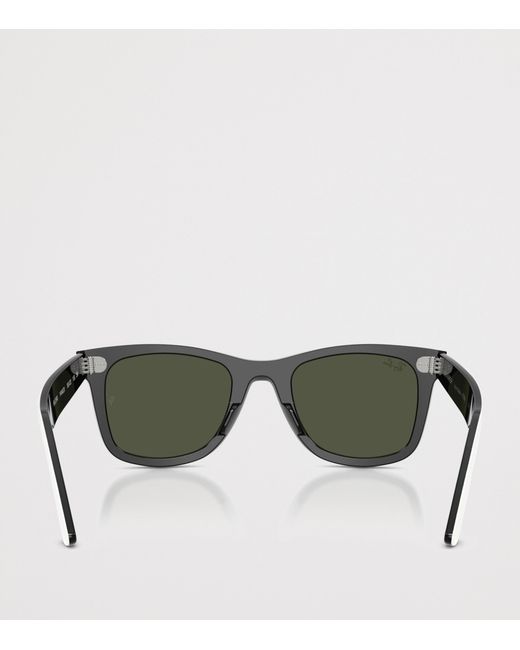 Ray-Ban Green Rb2240 Street Neat Wayfarer Sunglasses
