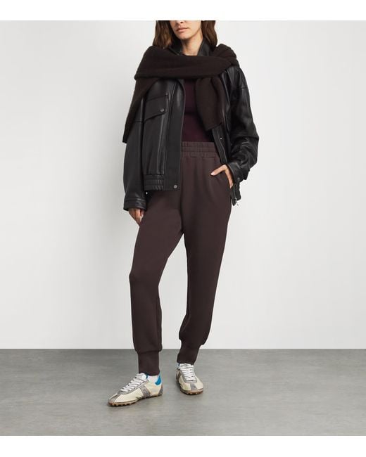 Varley Brown The Slim Cuff Sweatpants
