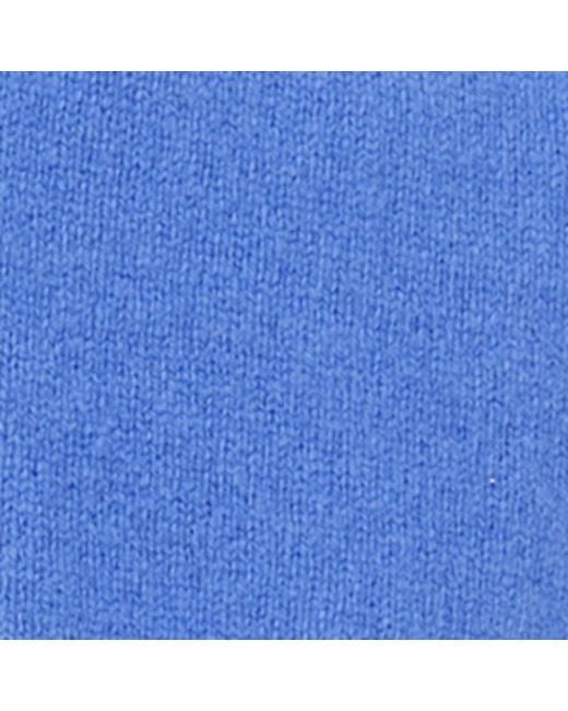 McQueen Blue Wool Layered Boat-Neck Sweater