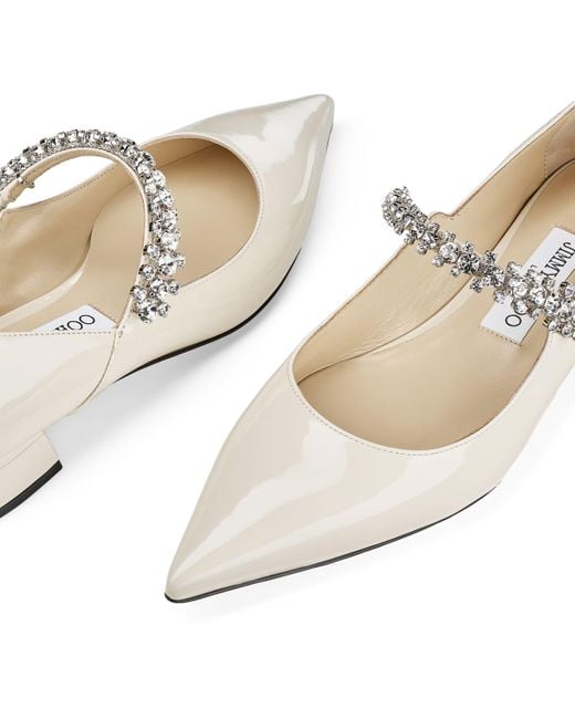 Jimmy Choo Natural Bing Pump Flat