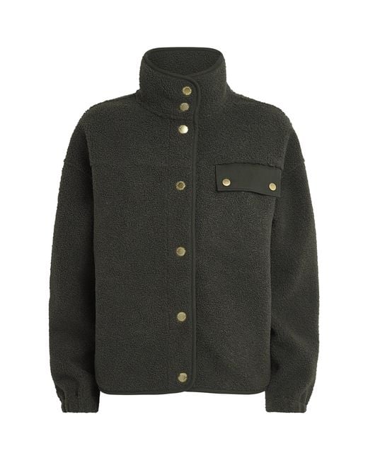 Barbour Black Fleece Mabel Bomber Jacket