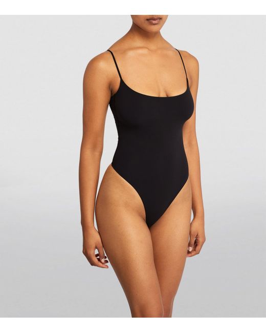 Skims Black Fits Everybody Bodysuit