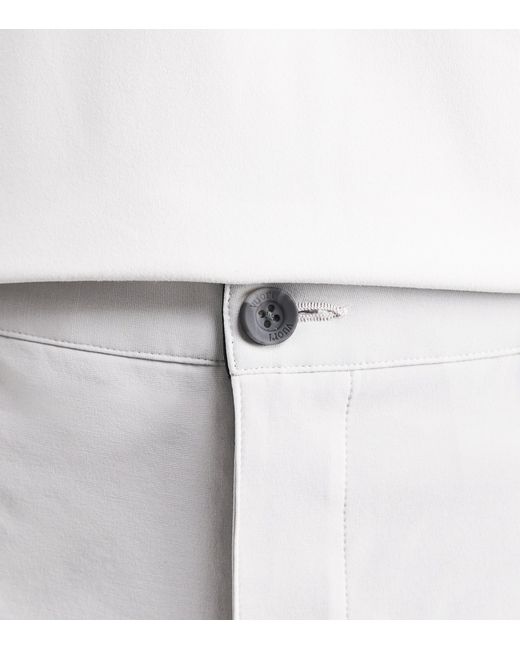 vuori White 8' Aim Shorts