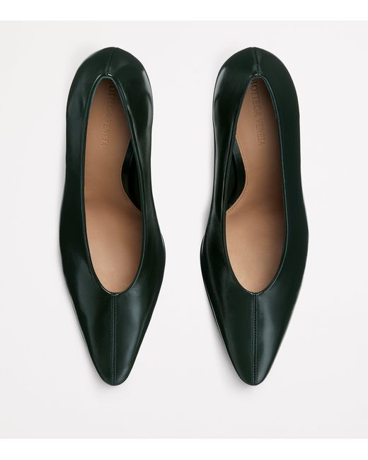 Bottega Veneta Green Sofia Pumps 90