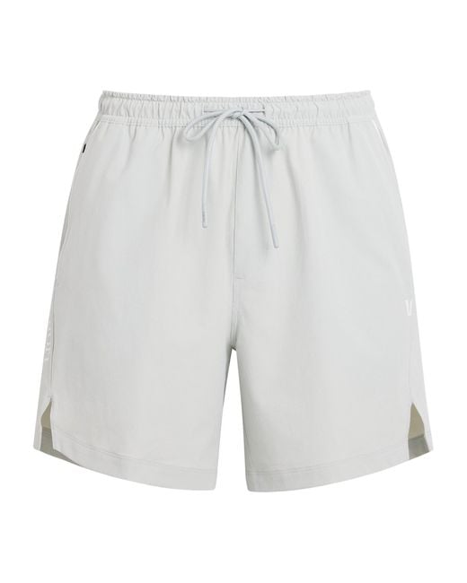 vuori Gray 7' Unlined Crosscourt Shorts for men