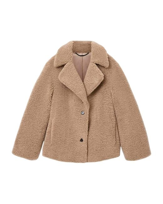 AllSaints Natural Eddy Teddy Jacket