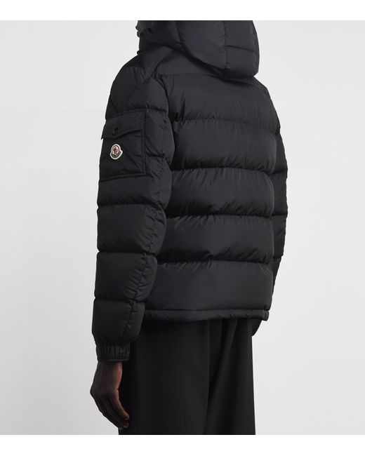 Moncler Black Down Maya Puffer Jacket for men