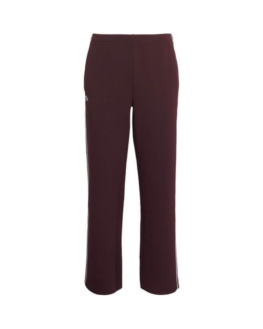 Lacoste Purple Tennis Heritage Sweatpants for men