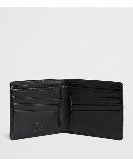 Vivienne Westwood Blue Stripe Bifold Wallet for men