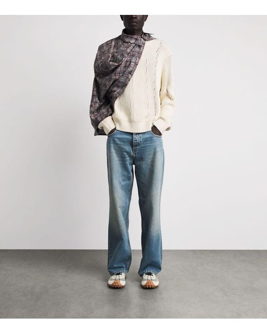Won Hundred Blue Genoa Straight Jeans for men