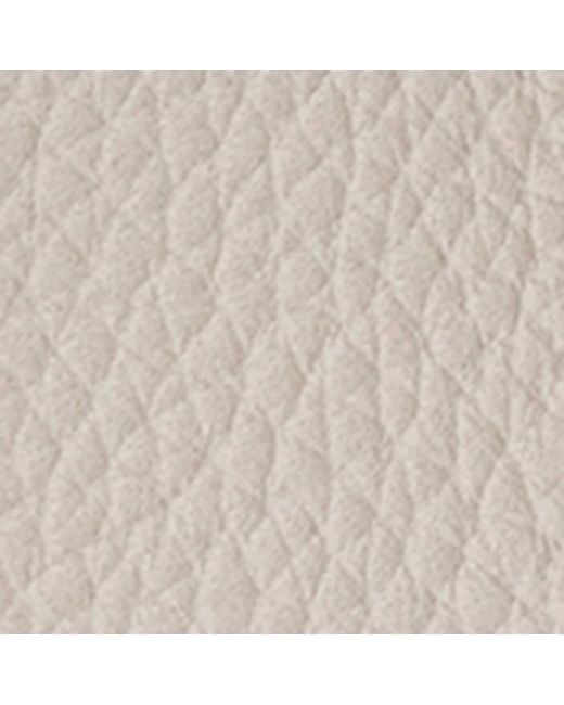 Loewe White Women's Compact Leather Zip Wallet