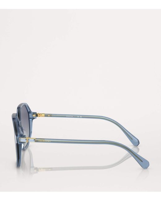 Swarovski Gray Oversized Sk6003 Sunglasses