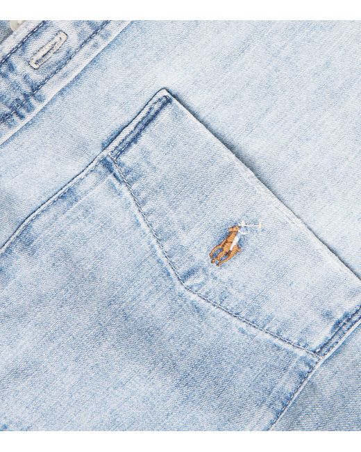 Polo Ralph Lauren Blue Relaxed Denim Shirt
