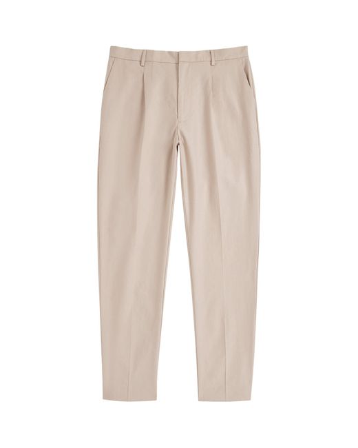 PAIGE Natural Pleated Shultz Chinos for men