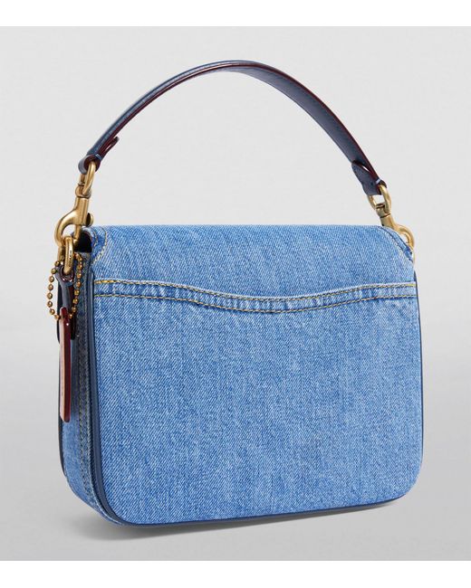 COACH Blue Denim Cassie Cross-body Bag