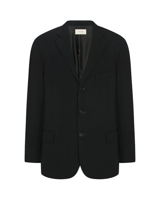 The Row Black Poe Wool Blazer for men