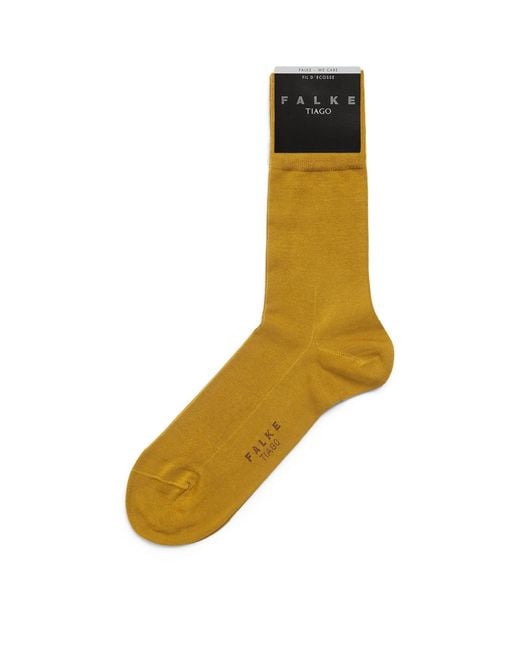 Falke Yellow Tiago Socks for men