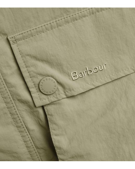 Barbour Green Showerproof Ashby Jacket for men