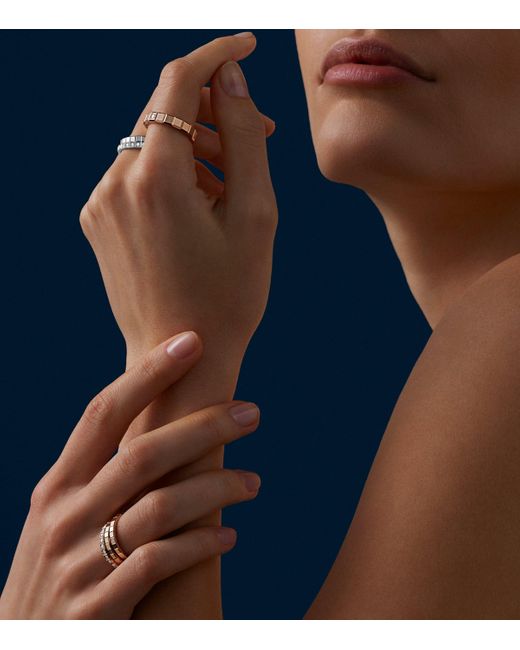 Chopard Metallic Ice Cube Ring