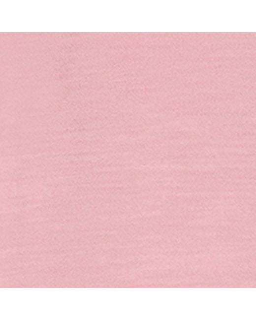 Burberry Pink Wool-Silk Check Panel Cardigan