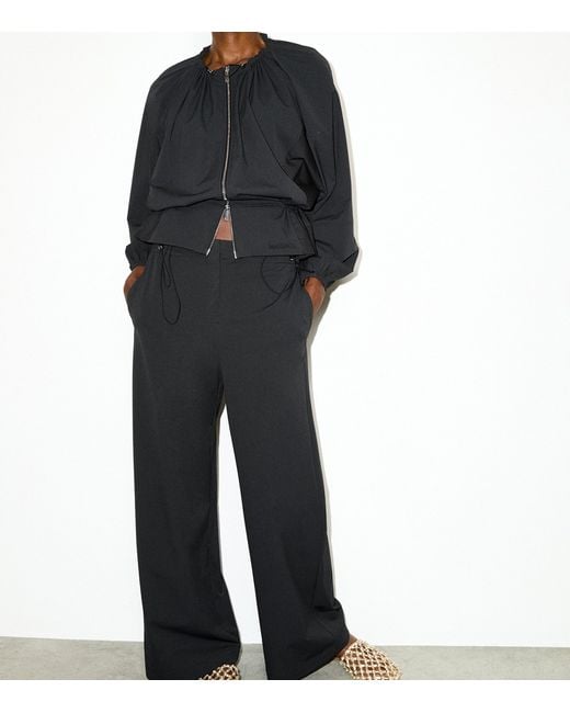 MAX&Co. Blue Technical Jersey Trousers