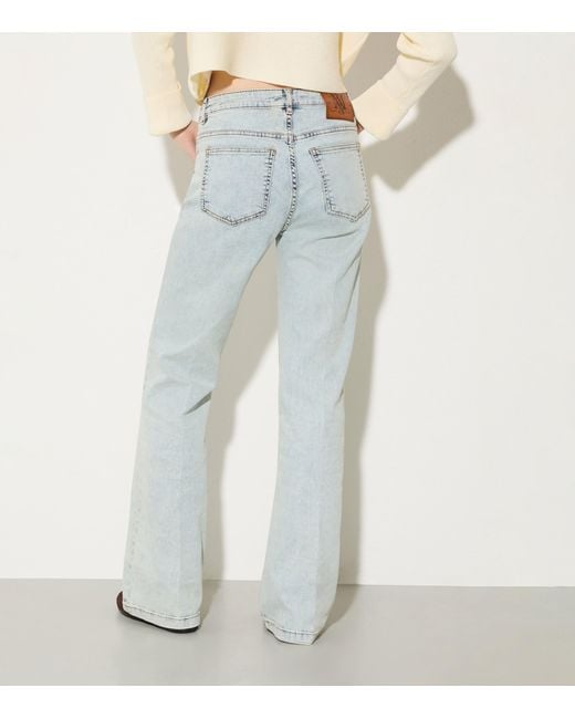 MAX&Co. Blue Flared Jeans