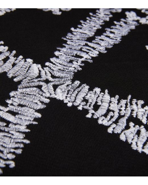 Off-White c/o Virgil Abloh Black Embroidered Tattoo-arrows Sweatshirt for men